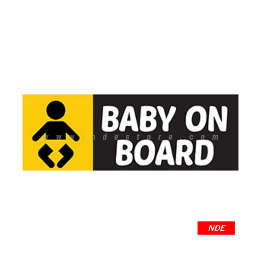 STICKER, BABY ON BOARD (SKU: B44897)