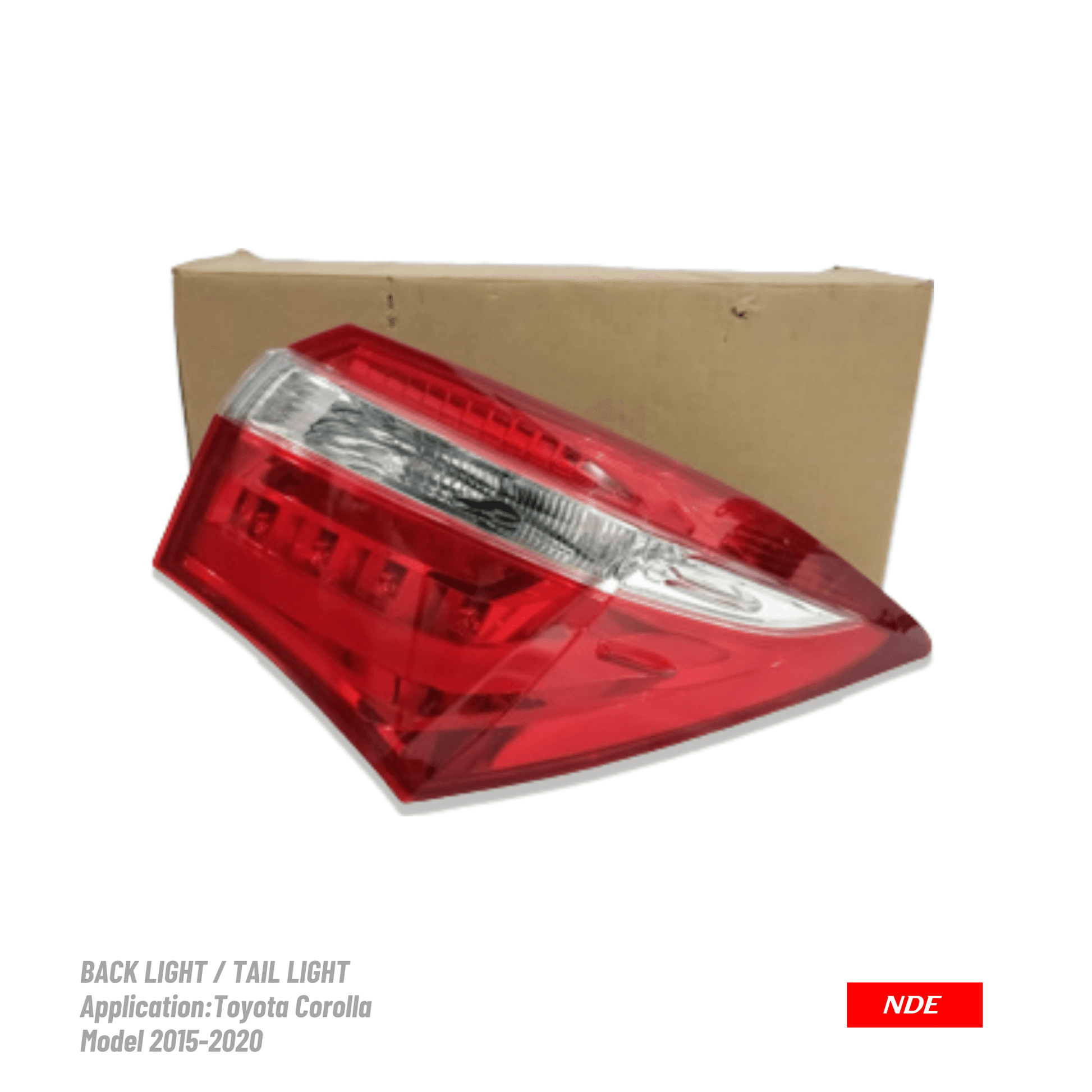 BACK LIGHT ASSY / TAIL LIGHT FOR TOYOTA COROLLA (2015-2024) - ndestore.com