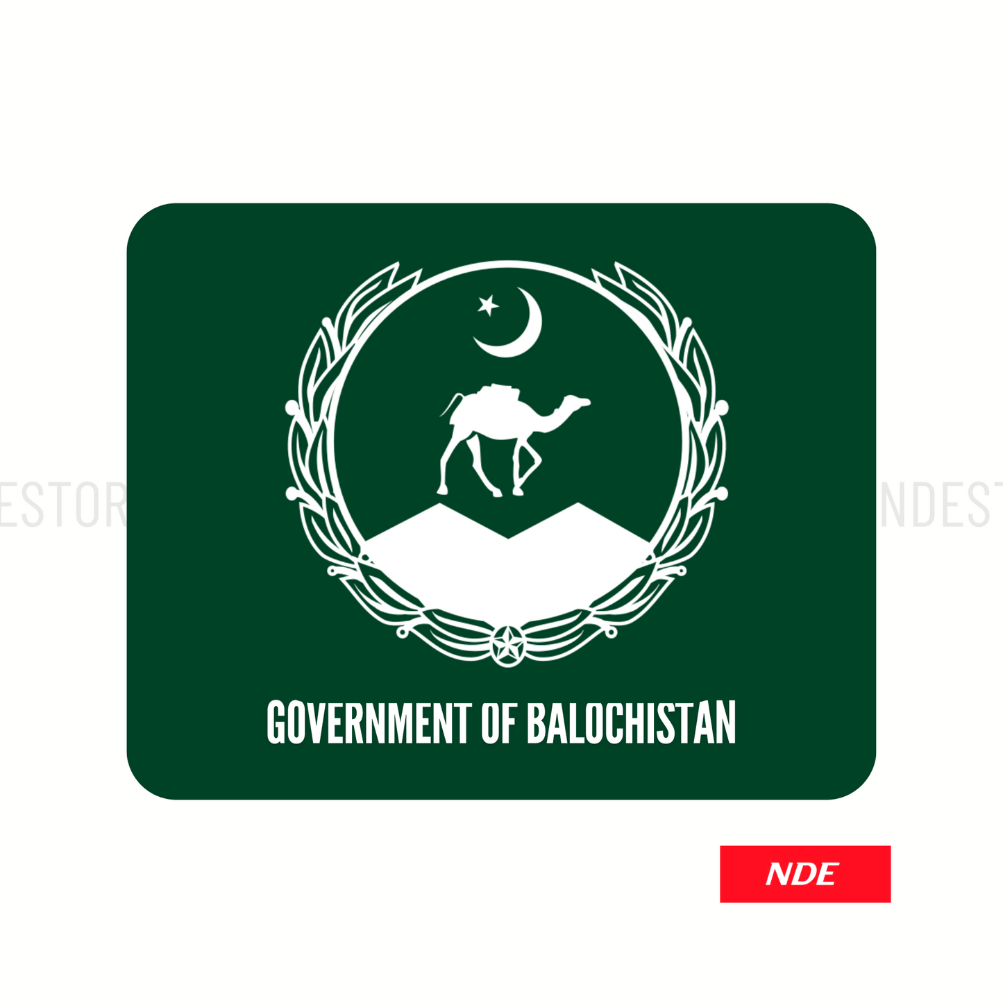 STICKER GOVERNEMNT OF BALOCHISTAN