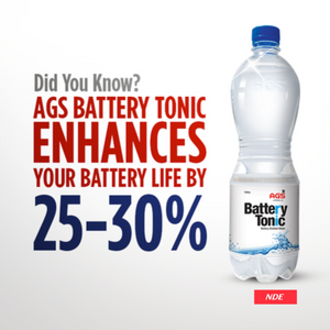 BATTERY WATER, BATTERY TONIC AGS (1 LTR)