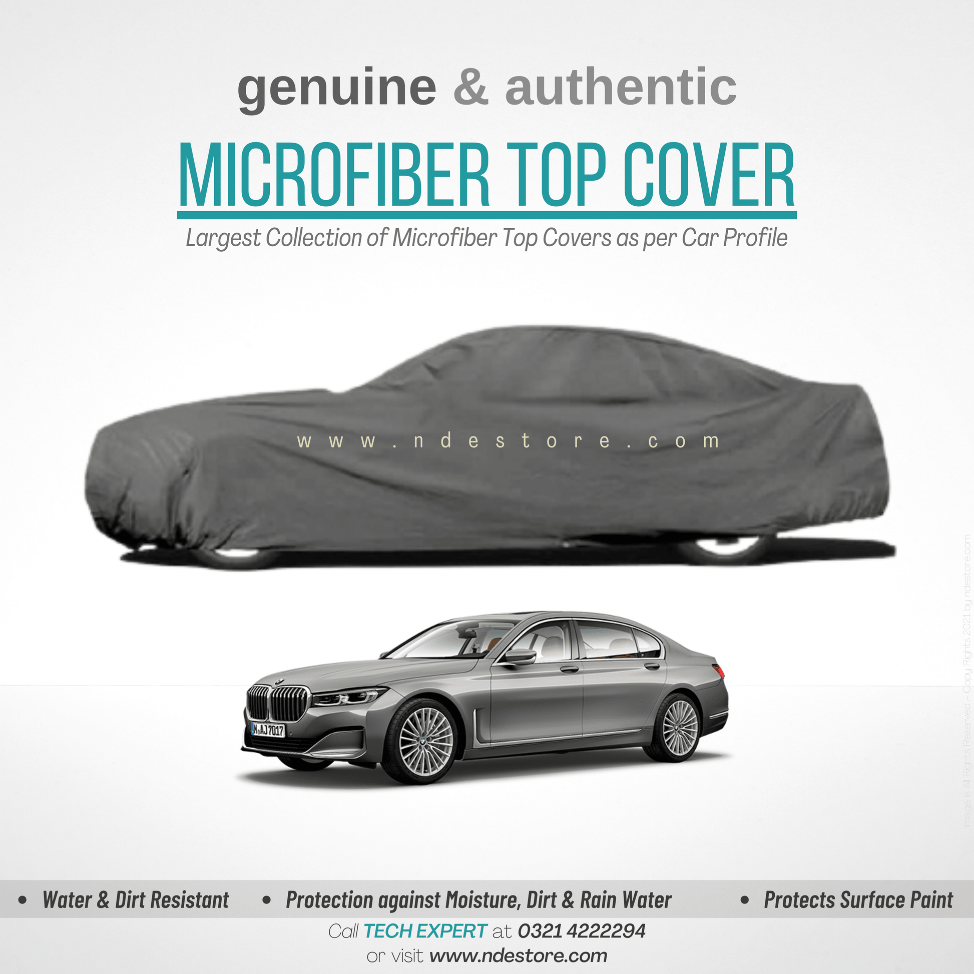 TOP COVER MICROFIBER FOR BMW - ndestore.com