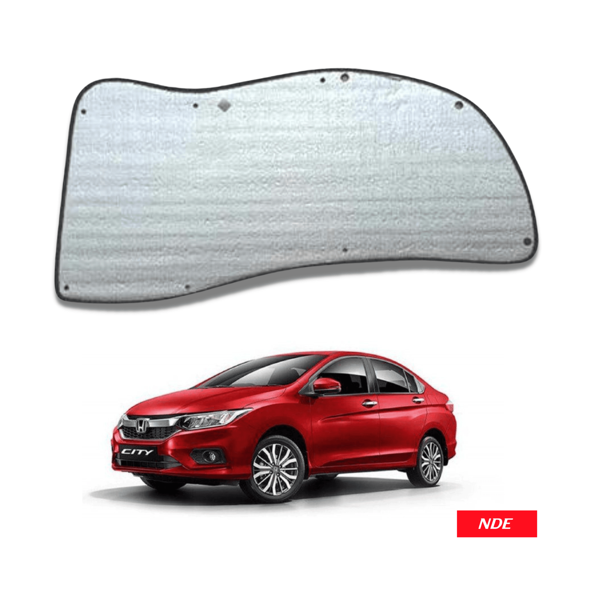 BONNET INSULATOR ALUMUNIUM COVER FOR HONDA CITY (2008-2021) - ndestore.com