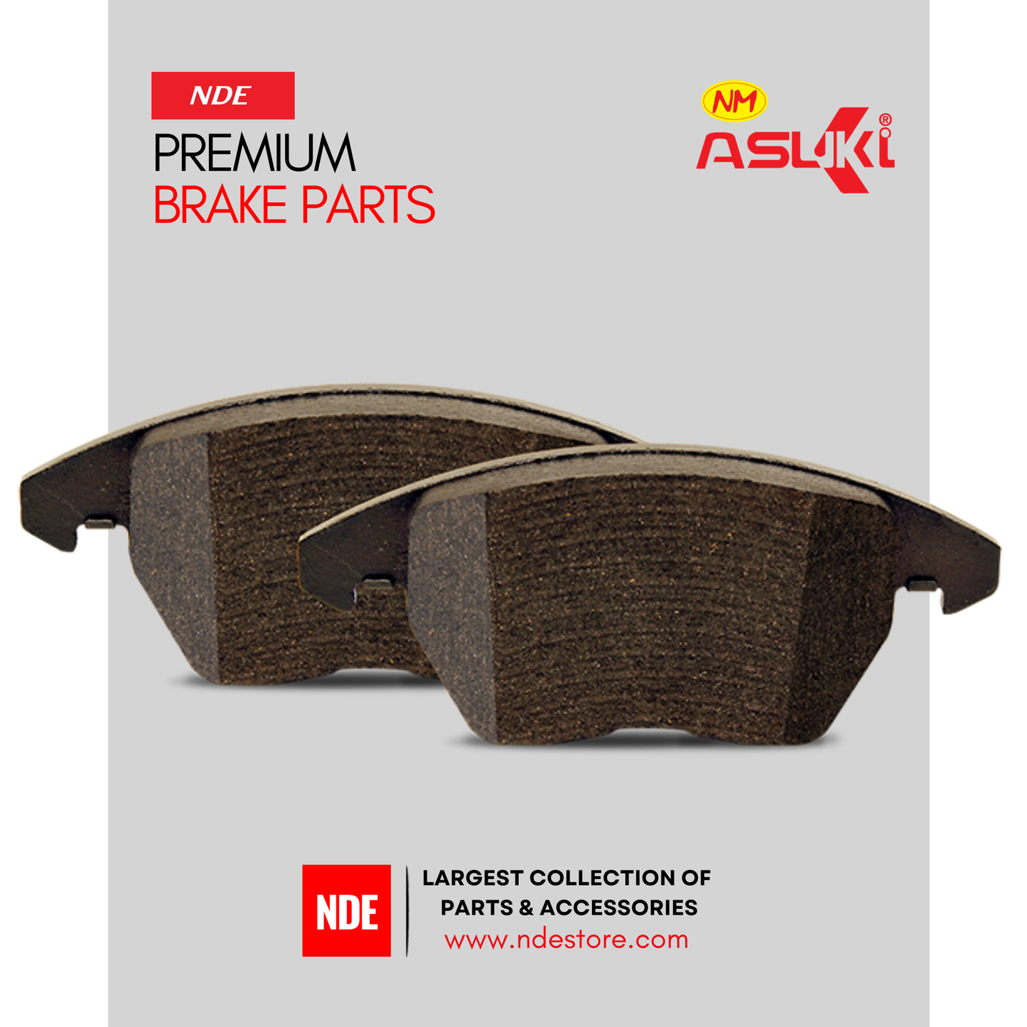 BRAKE DISC PAD FRONT NM ASUKI FOR MAZDA ATENZA