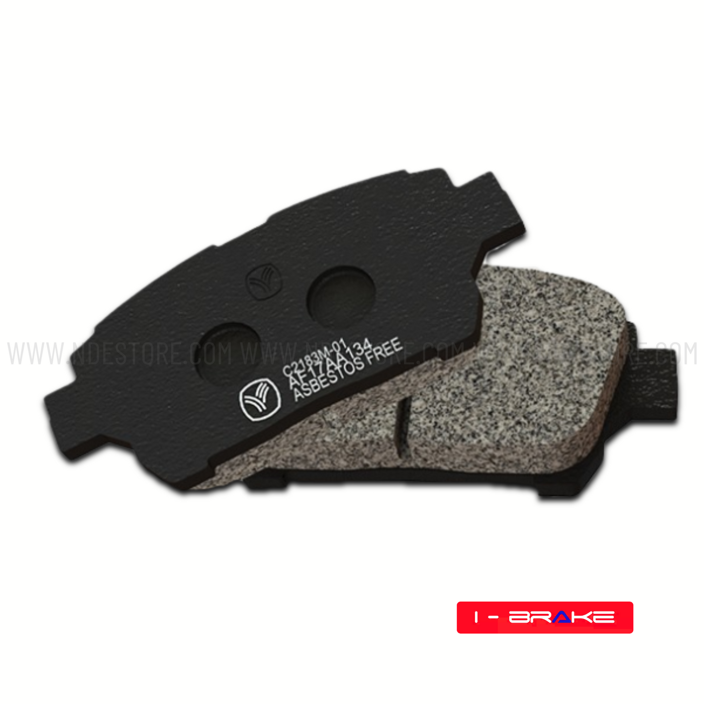 BRAKE DISC PAD SET I-BRAKE FRONT FOR DAIHATSU CUORE