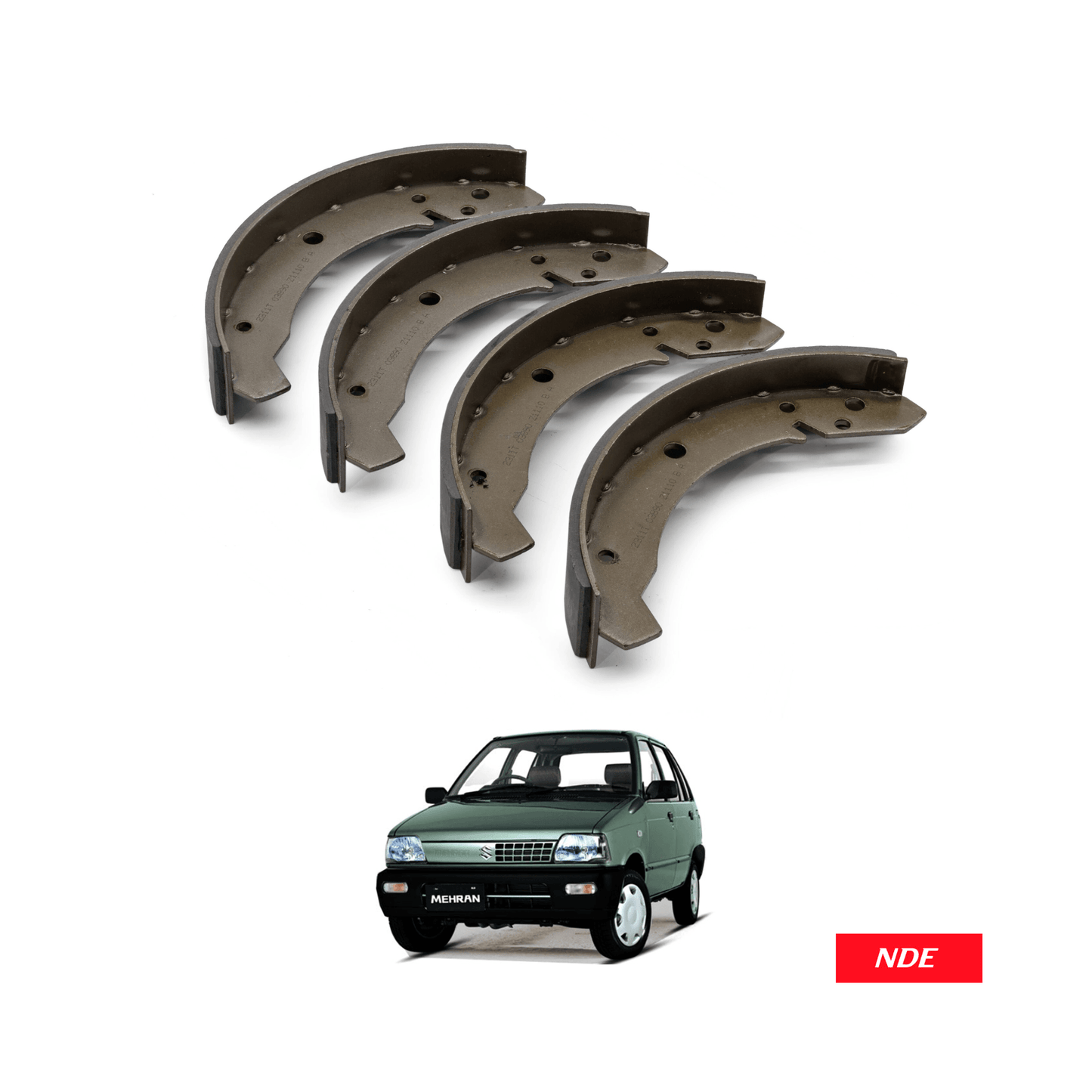 BRAKE, BRAKE SHOE SET REAR FOR SUZUKI FX - ndestore.com