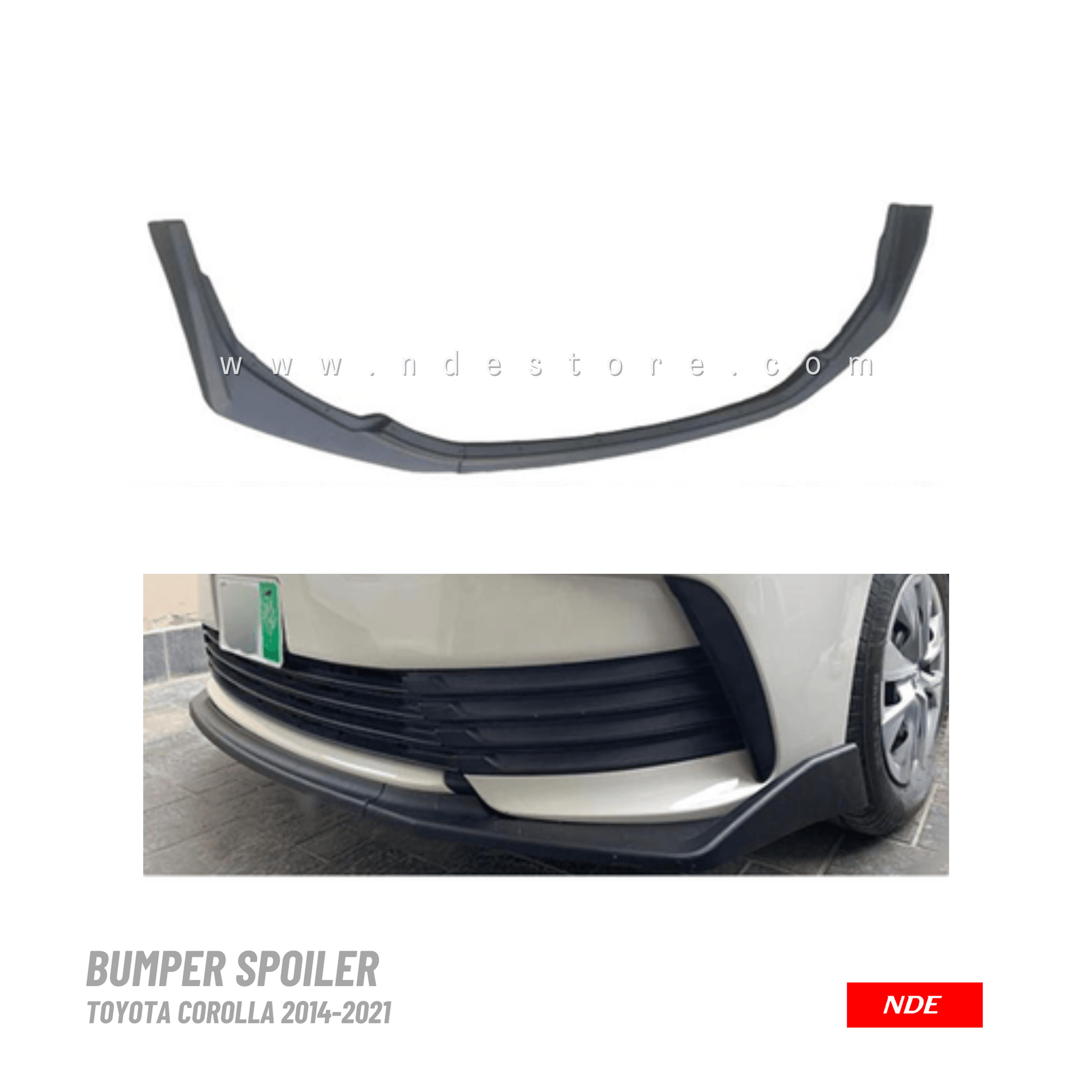 BUMPER FRONT CANNARD FOR TOYOTA COROLLA (2014-2021) - ndestore.com