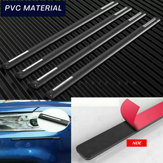 BUMPER PROTECTOR CARBON FIBER STYLE (4 PIECES)