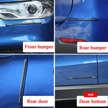 BUMPER PROTECTOR CARBON FIBER STYLE (4 PIECES) - ndestore.com