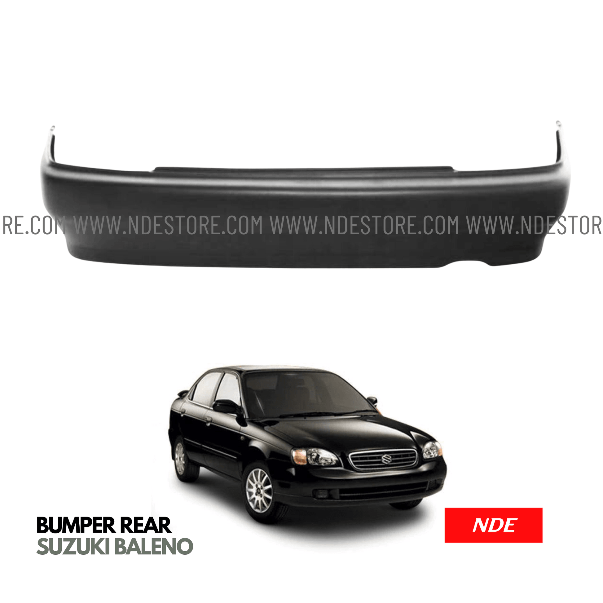 BUMPER REAR FOR SUZUKI BALENO - ndestore.com