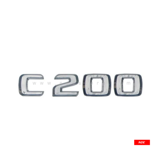 MONOGRAM EMBLEM FOR MERCEDES C200 (IMPORTED)