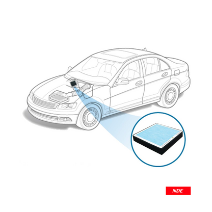 CABIN AIR FILTER AC FILTER IMPORTED FOR SUZUKI CULTUS (2018-2024)