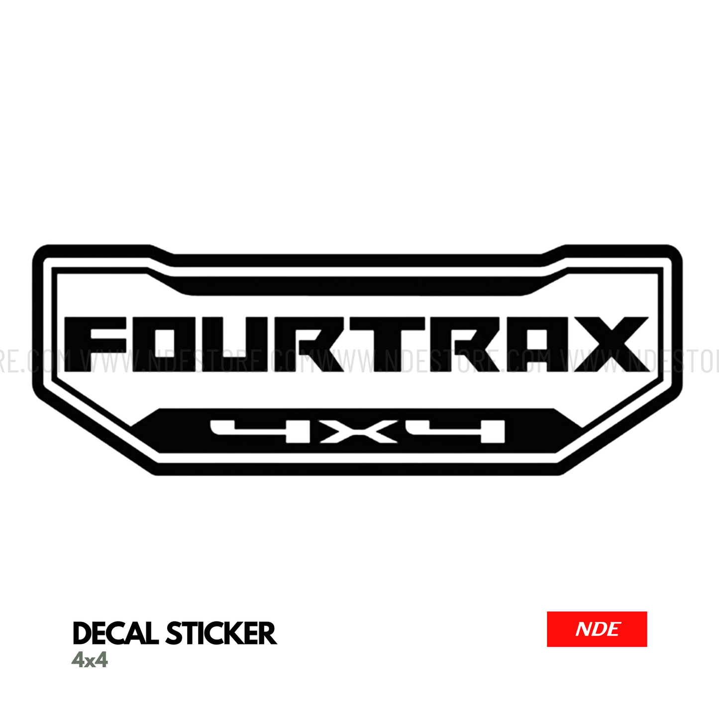 STICKER FOURTRAX 4X4 (D32)