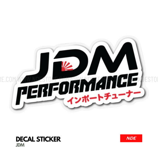 STICKER JDM PERFORMANCE (D15)