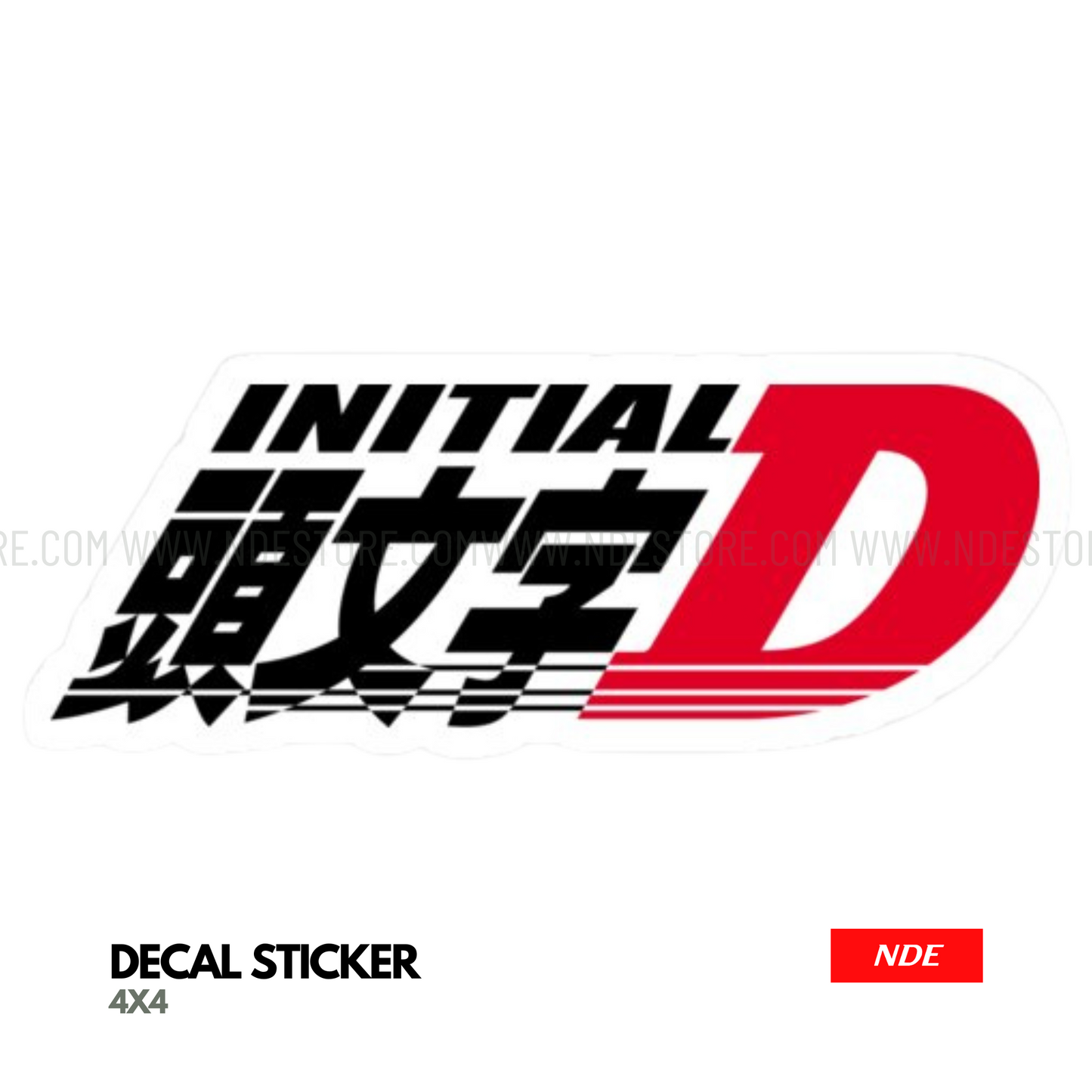 STICKER INITIAL JDM