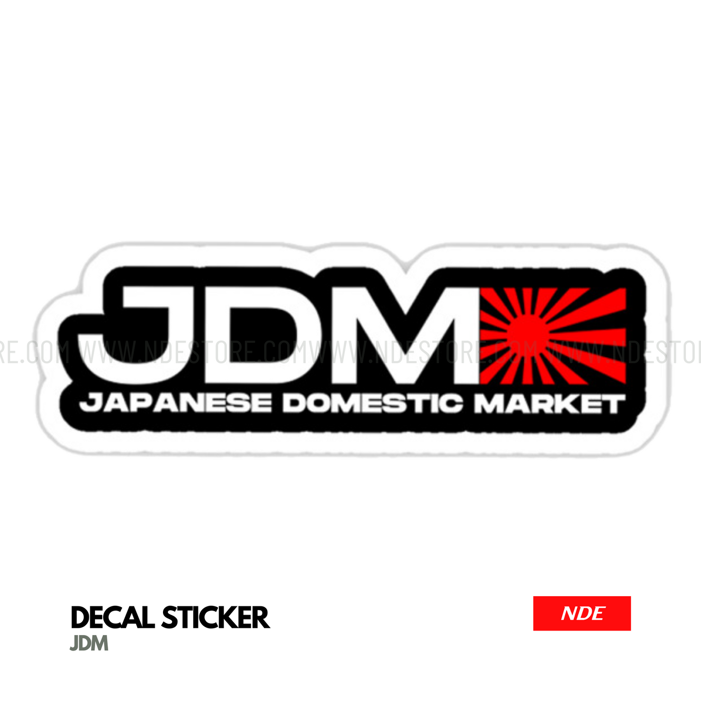 STICKER JAPANESE DOMESTIC MARKET