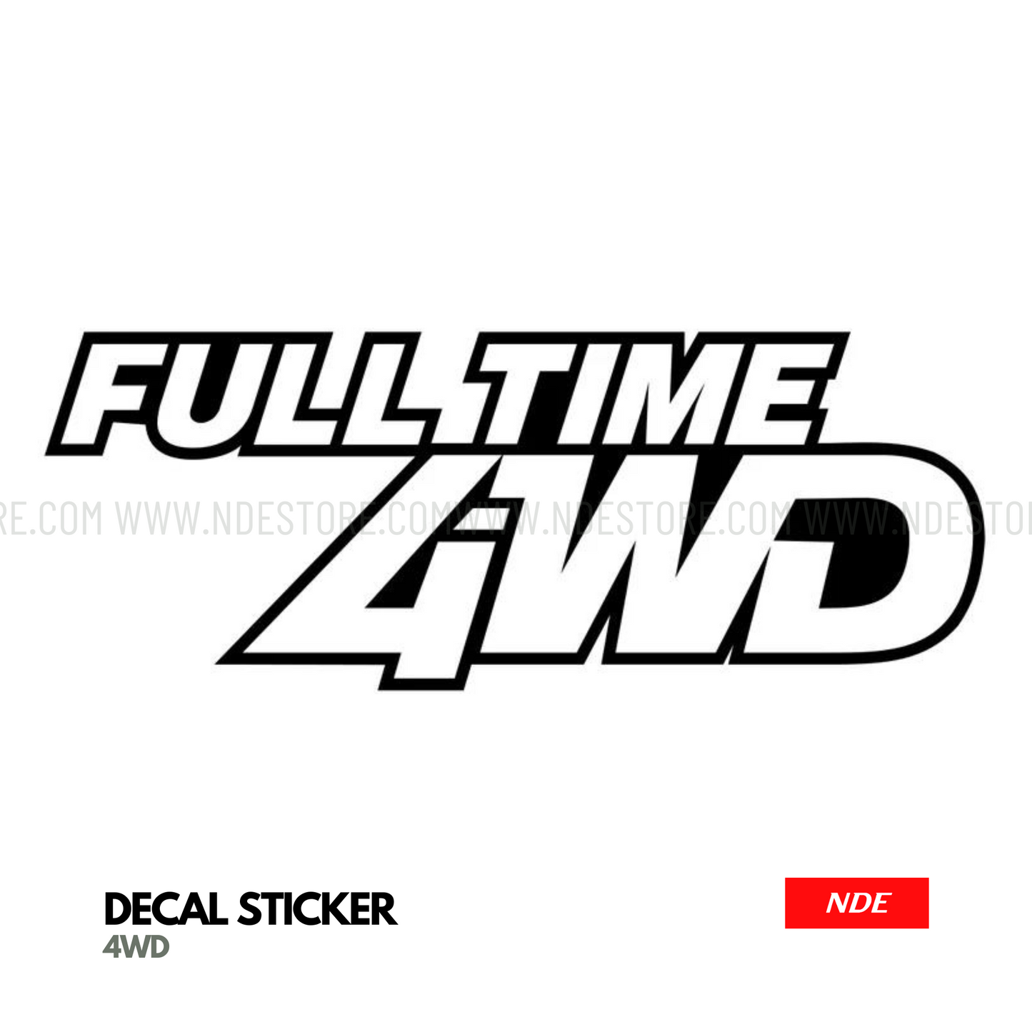 STICKER FULL TIME 4WD