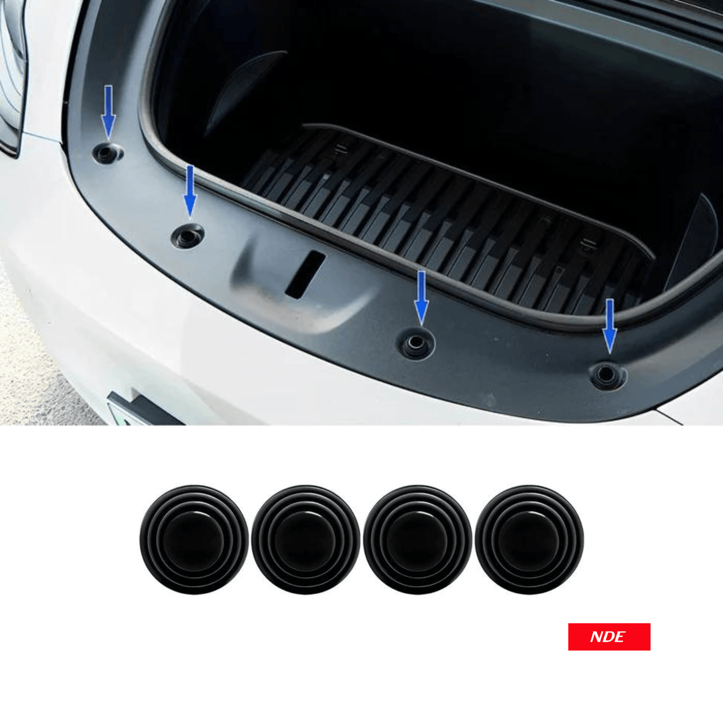 DOOR SHOCK ABSORBER PAD (8 PIECES) - ndestore.com