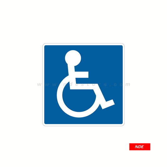 STICKER PARKING FOR PEOPLE WITH SPECIAL NEEDS - ndestore.com