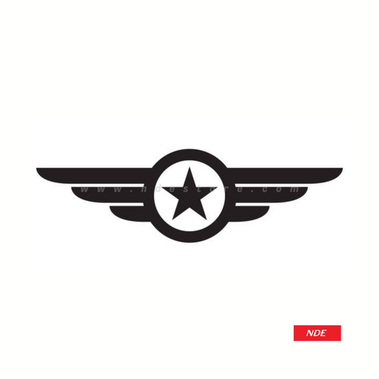 STICKER MILITARY AVIATION STAR  (M002)