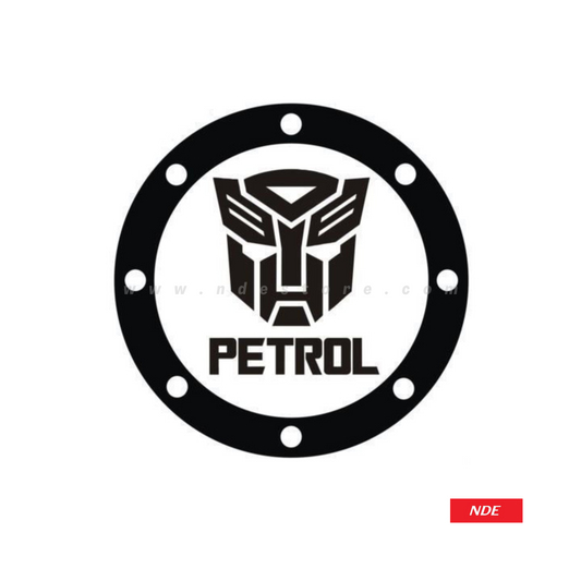 STICKER PETROL TRANSFORMER STYLE