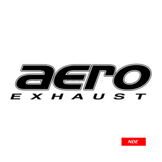 STICKER, AERO EXHAUST