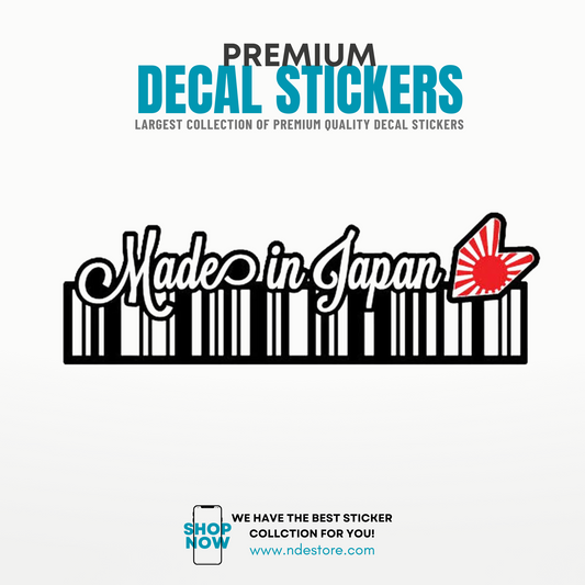 STICKER MADE IN JAPAN