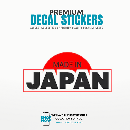 STICKER MADE IN JAPAN