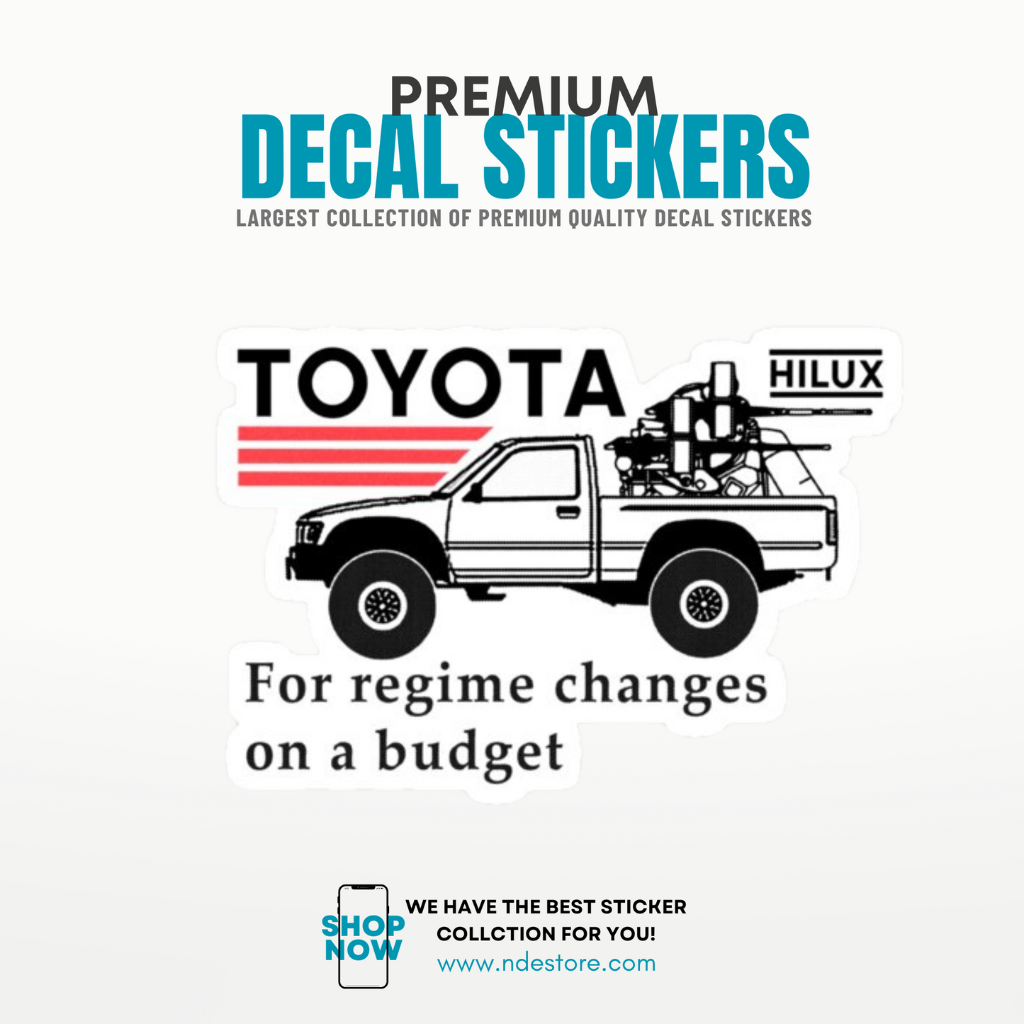 STICKER TOYOTA HILUX