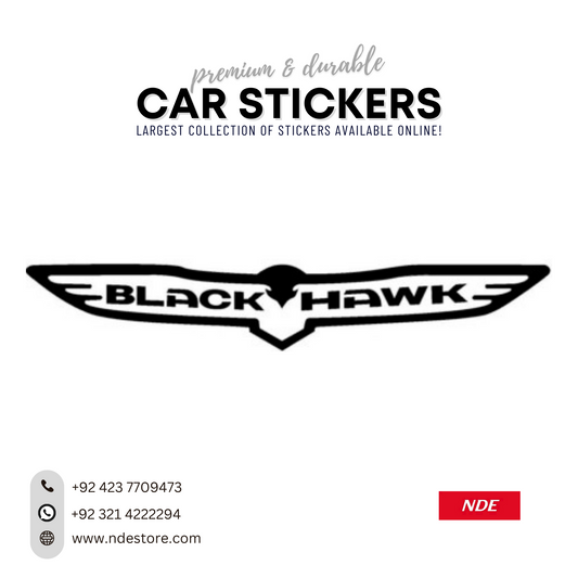 STICKER BLACK HAWK