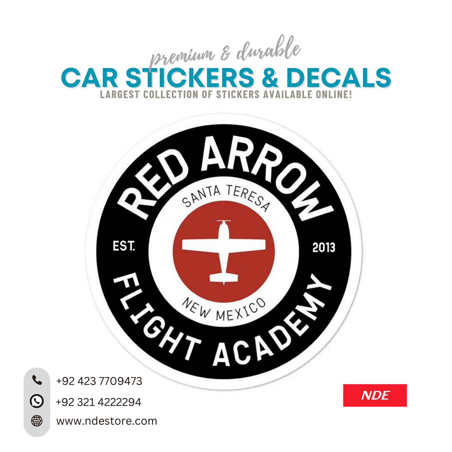 STICKER ROYAL AIR FORCE RED ARROW