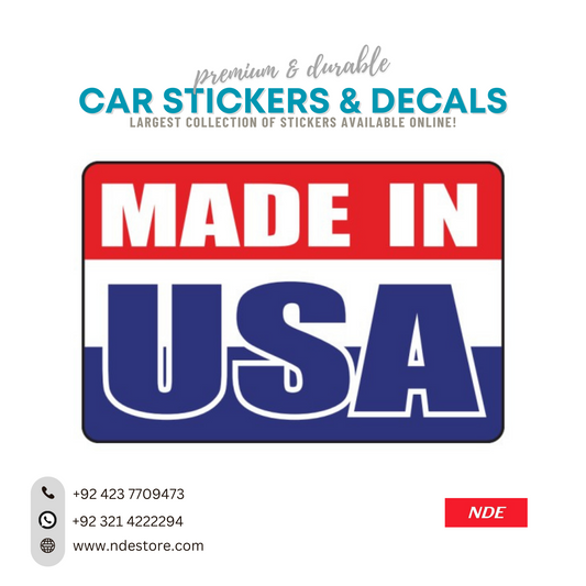 STICKER MADE IN USA