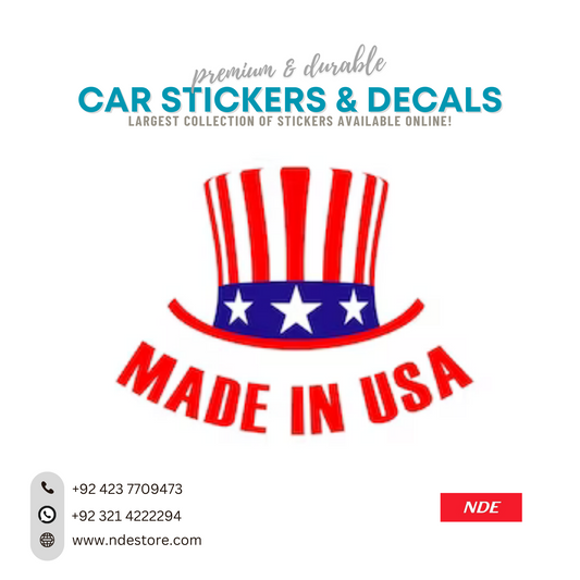 STICKER MADE IN USA (HAT)