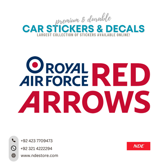 STICKER ROYAL AIR FORCE RED ARROWS