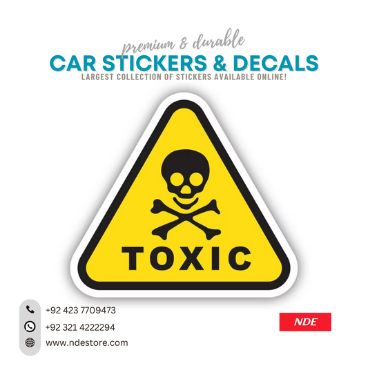 STICKER TOXIC