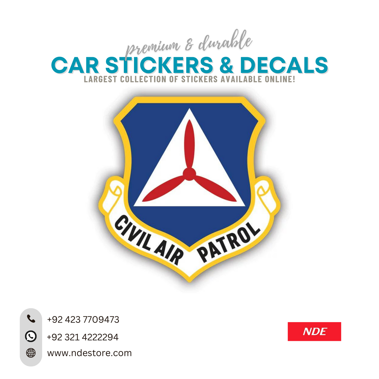 STICKER CIVIL AIR PATROL