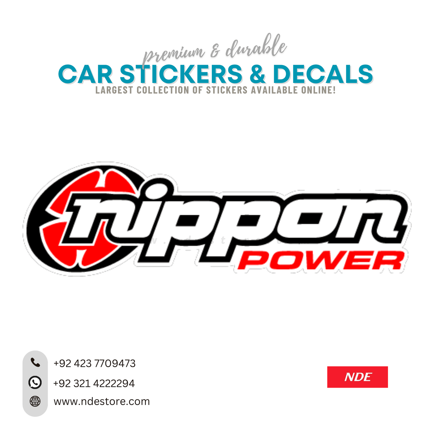 STICKER NIPPON POWER - ndestore.com