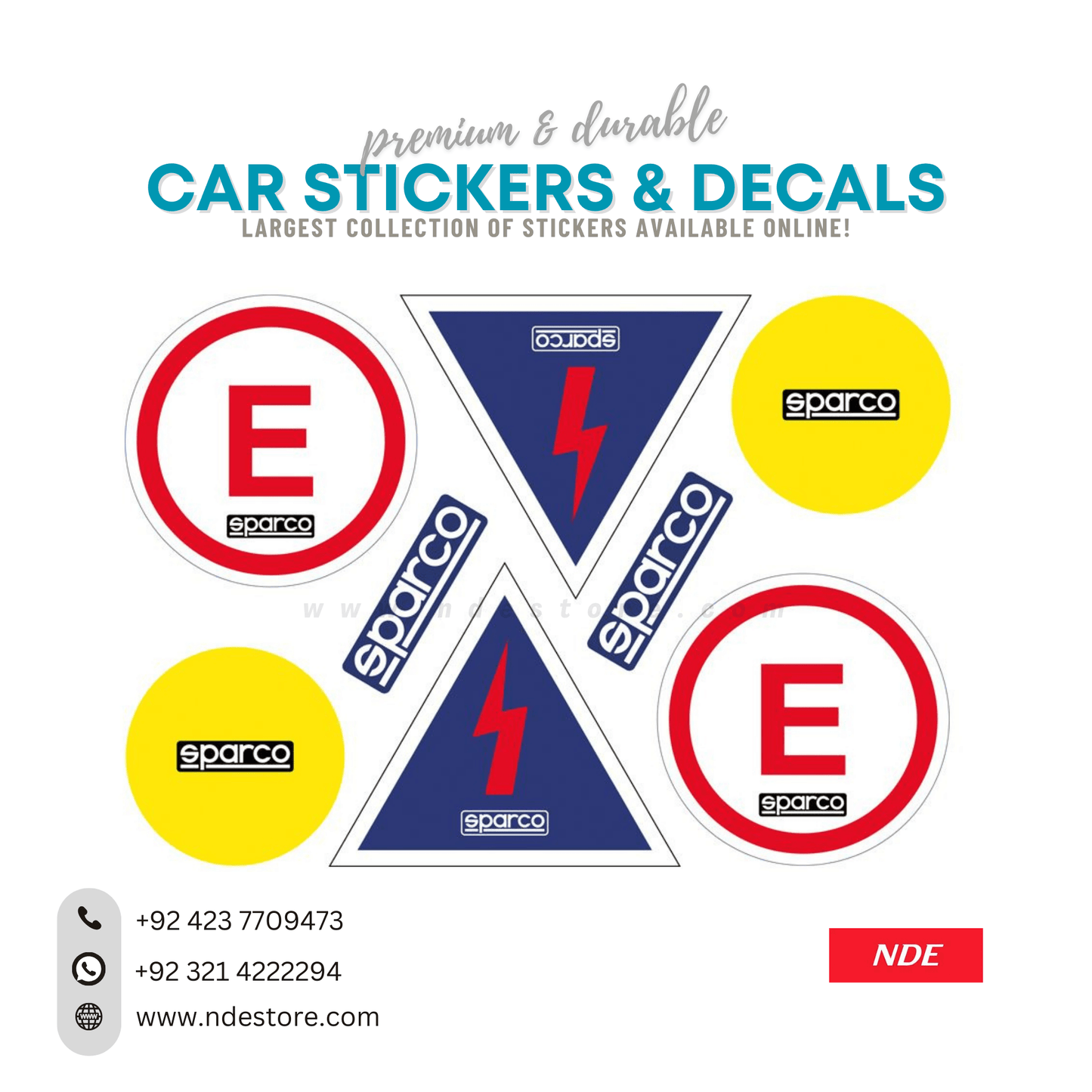 STICKER SPARCO SERIES - ndestore.com