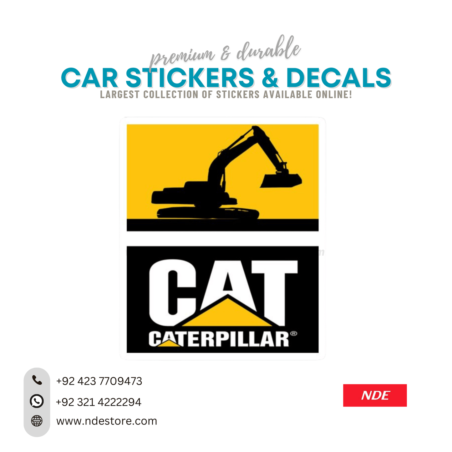 STICKER CATERPILLAR - ndestore.com