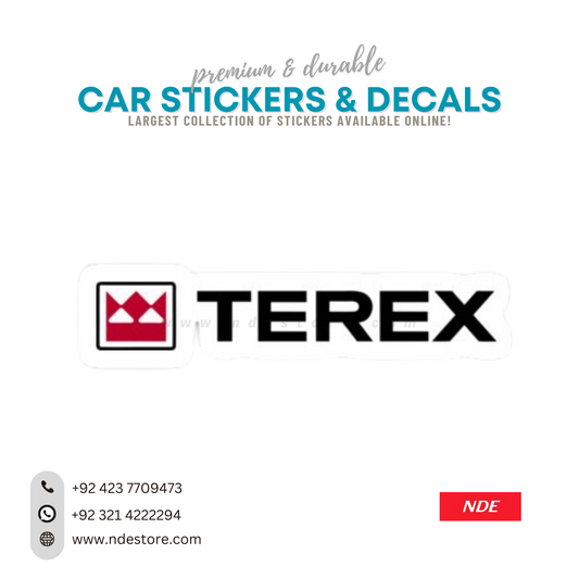 STICKER TEREX