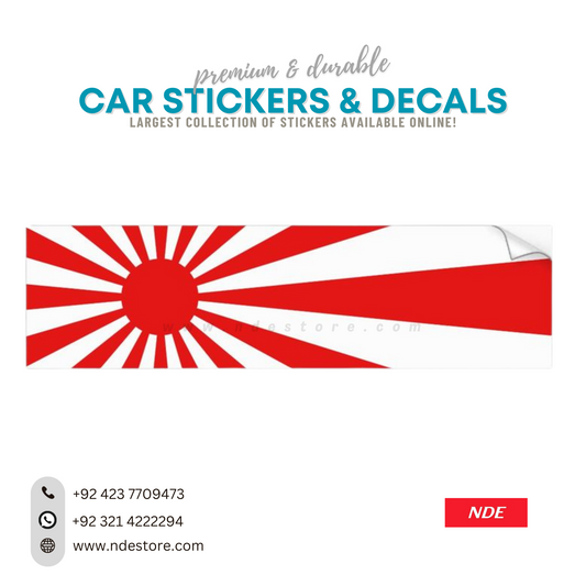 STICKER JDM FLAG