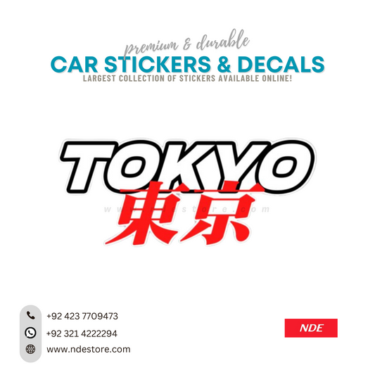 STICKER TOKYO JDM