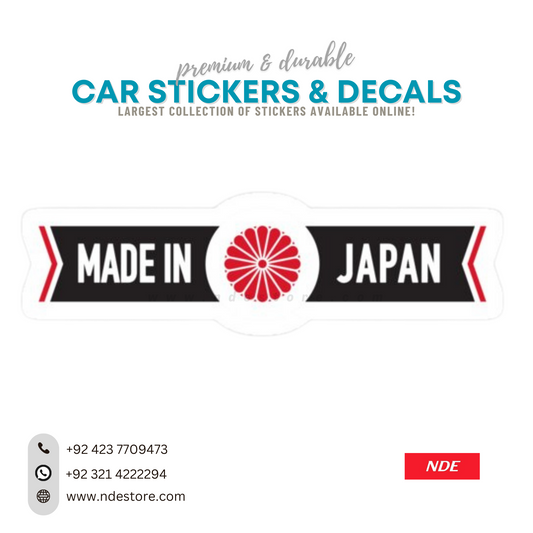 STICKER MADE IN JAPAN JDM