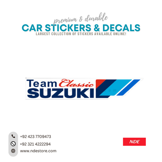 STICKER TEAM CLASSIC SUZUKI