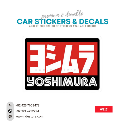 STICKER YOSHIMURA JDM