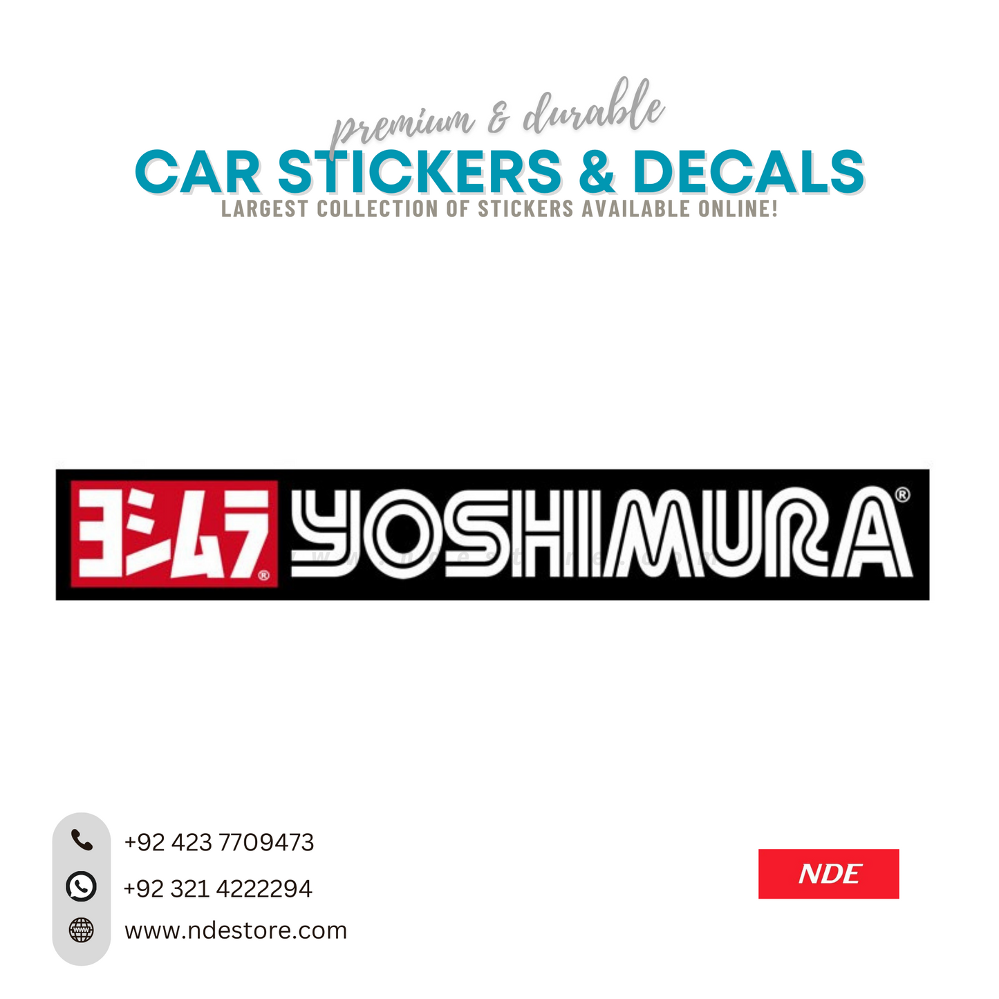 STICKER YOSHIMURA JDM JAPAN