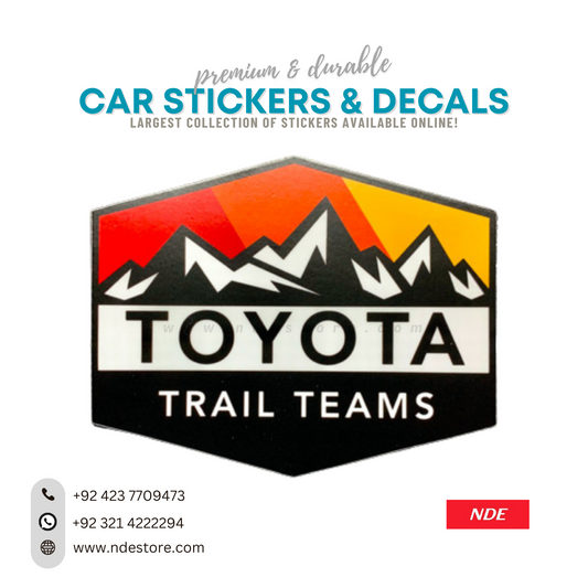 STICKER TOYOTA TRAIL TEAM