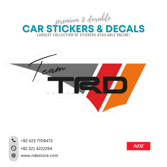 STICKER TEAM TRD