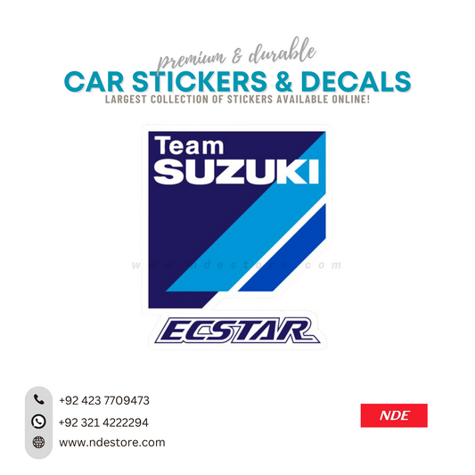 STICKER TEAM SUZUKI ECSTAR