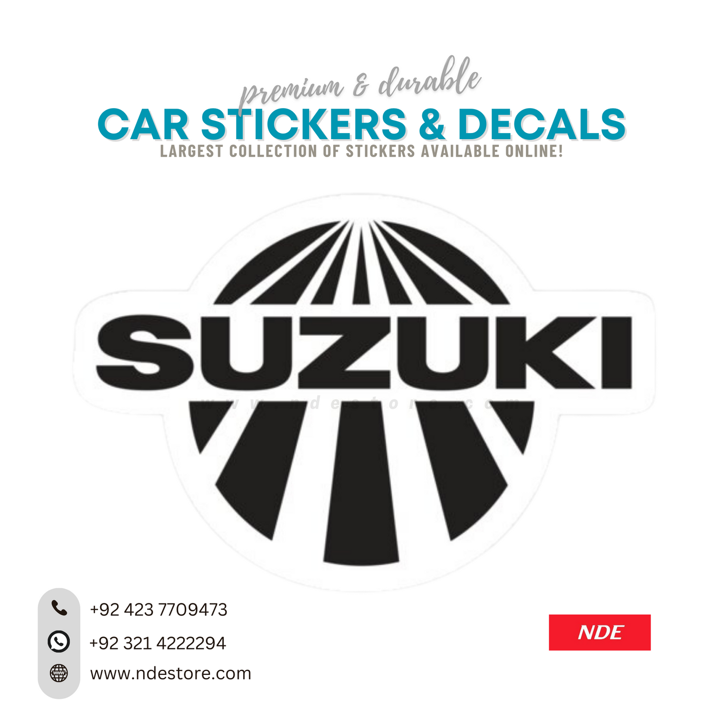 STICKER SUZUKI JDM