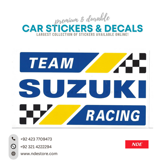 STICKER TEAM SUZUKI RACING